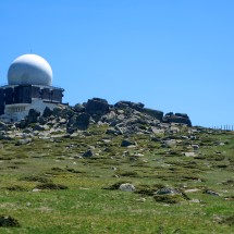 A football close to the summit